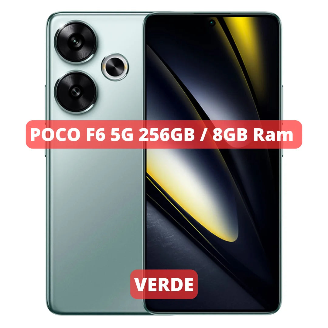 Celular Xiaomi POCO F6 5G | Câmera 50MP , Processador Qualcomm SM8635 Snapdragon 8s Gen 3 (4 nm),  Bateria 5000mah 120W