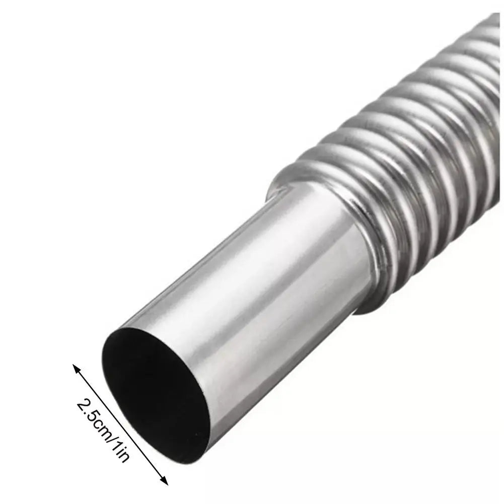 100/150/200/250/300CM Stainless Steel Exhaust Pipe For Car Auxiliary Diesel Heater Heating Fans Webasto Parking Heater