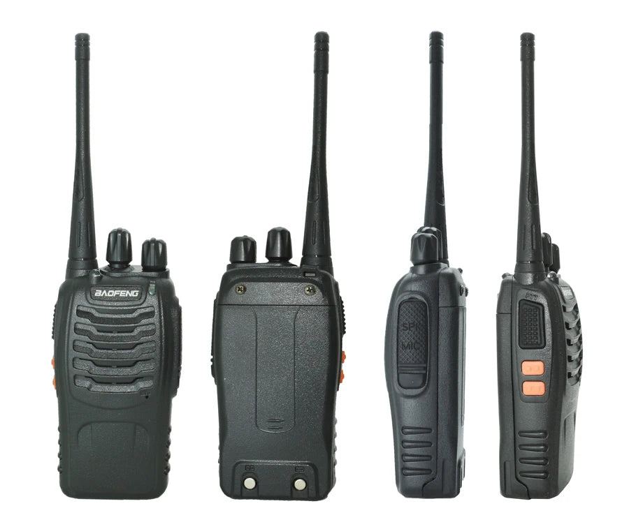 1PCS Walkie Talkie Transceiver Baofeng BF-888S Portable Radio Station BF888s BF 888S Amateur Two-Way Receiver Transmitter