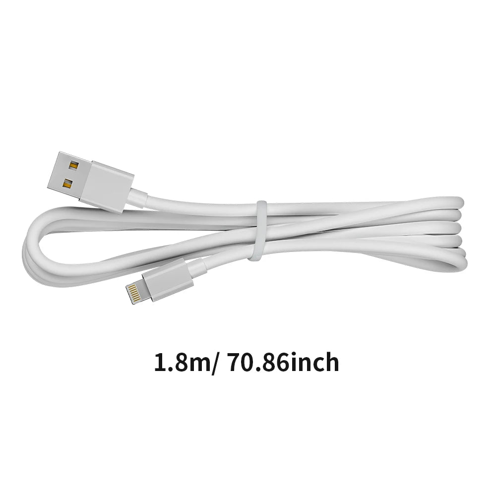 6pcs 6ft Fast Charging USB Cable for IPhone Lightning Cable for IPhone Fast Charging Charger Cable Cord Compatible for IPhone