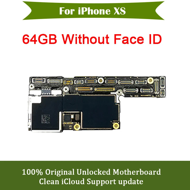 For iPhone X XS Max Mainboard Clean iCloud For iPhone XR Full Working Motherboard with Face ID Support iOS Update Logic Board