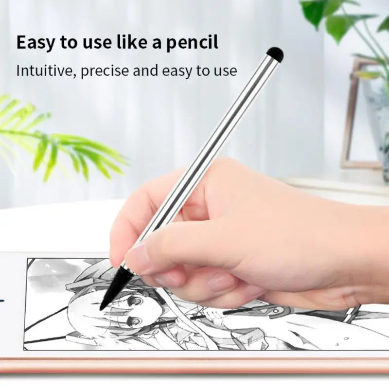 1~40PCS Universal Touch Screen Stylus Double Pointer Pen For Tab HTC GPS Portable Phone Tablet Stylus Pen