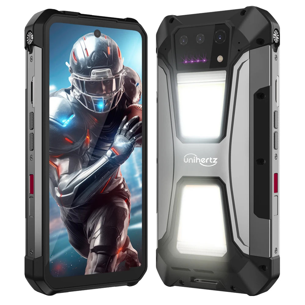 Unihertz tank 2 Pro 8849 rugged smartphone with projector 2.4K 23800 mAh 24GB + 512GB mobile phone Android 14 100MP NFC cell phone