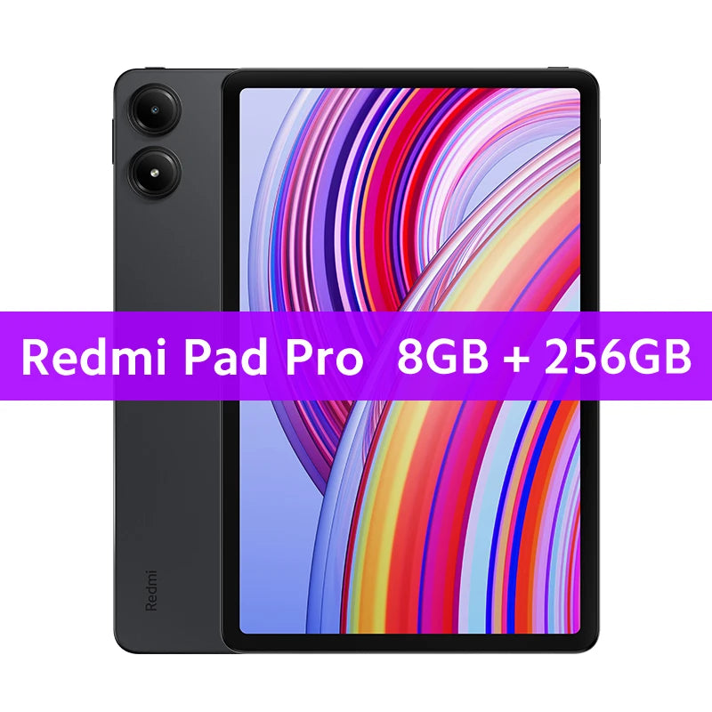 Global Version Xiaomi Redmi Pad Pro Mi Tablet 33W fast charging 10000mAh battery 12.1" 120Hz 2.5K display Snapdragon 7s Gen 2