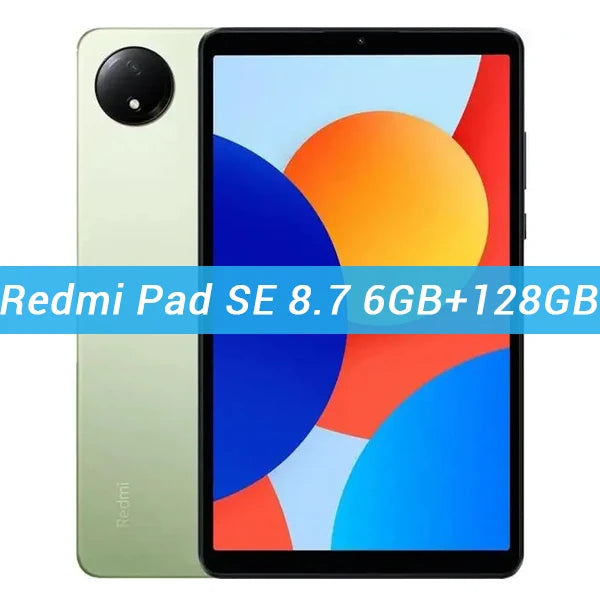 Xiaomi Redmi Pad SE 8.7 Mi Tablet Global Version MTK Helio G85 Octa-core 8.7" 90HZ Display 64GB 128GB Dual-band 6650mAh Battery