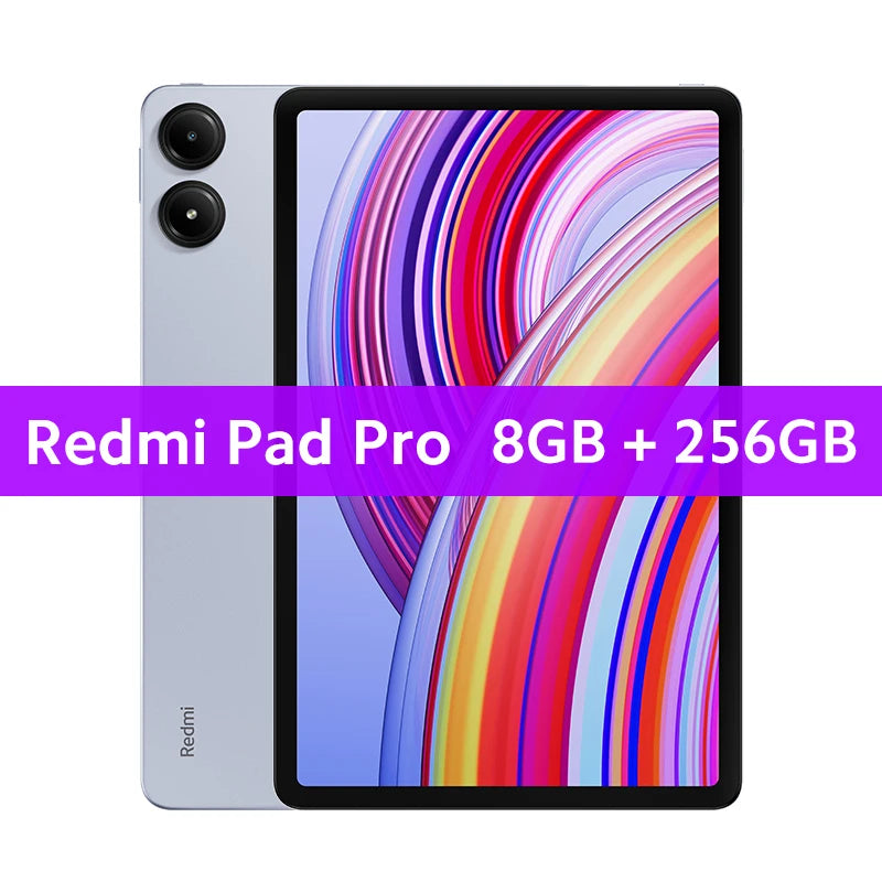 Global Version Xiaomi Redmi Pad Pro Mi Tablet 33W fast charging 10000mAh battery 12.1" 120Hz 2.5K display Snapdragon 7s Gen 2