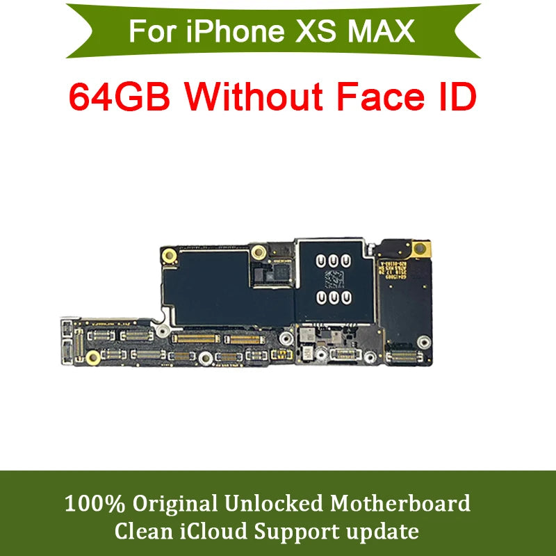 For iPhone X XS Max Mainboard Clean iCloud For iPhone XR Full Working Motherboard with Face ID Support iOS Update Logic Board