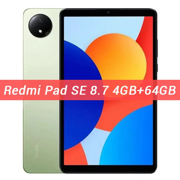 Xiaomi Redmi Pad SE 8.7 Mi Tablet Global Version MTK Helio G85 Octa-core 8.7" 90HZ Display 64GB 128GB Dual-band 6650mAh Battery