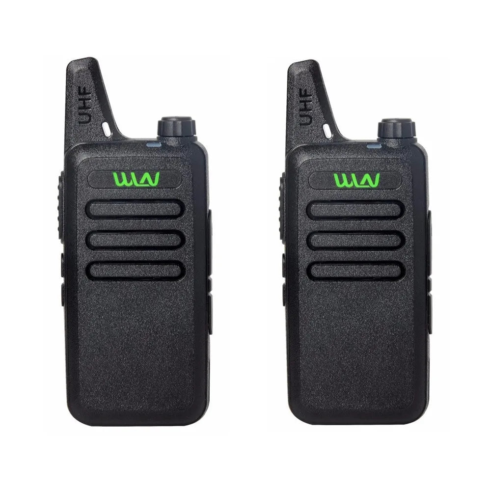 2pcs WLN KD-C1 MINI Handheld Transceiver KD C1 Two Way Radio Ham Communicator Radio Station Mi-Ni Walkie Talkie