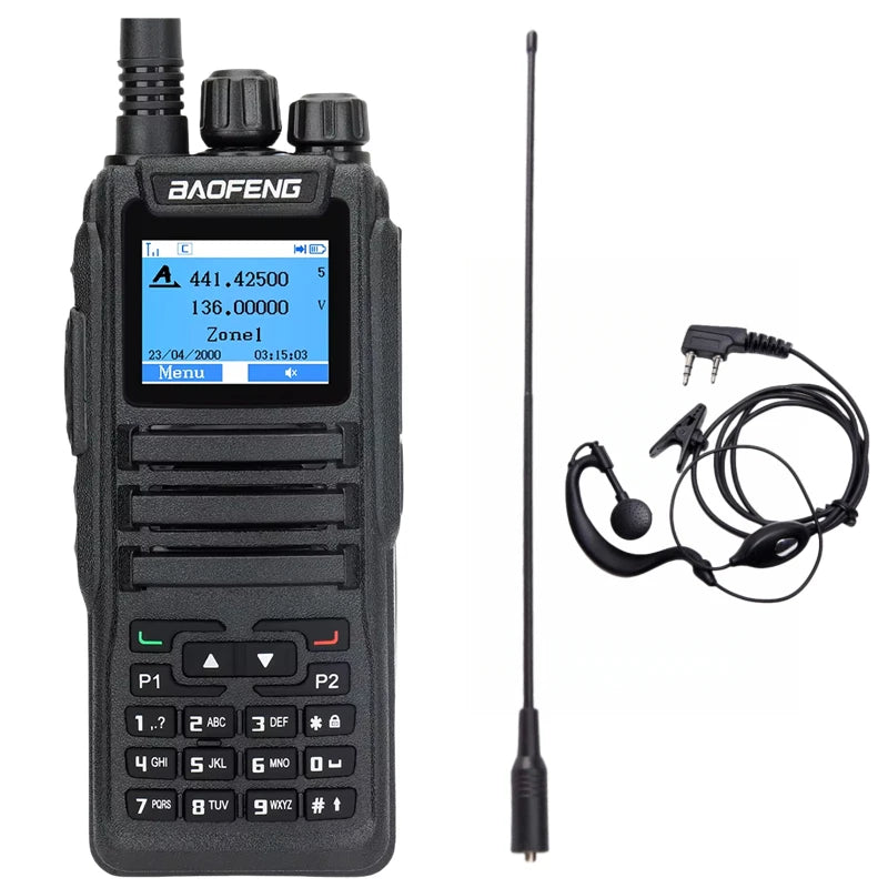 Baofeng DMR DM 1701 Digital Walkie Talkie Dual Mode Analog Two-Way Radio Open GD77 Dual Time Slot Tier 1 2 Hamradio DR 1801