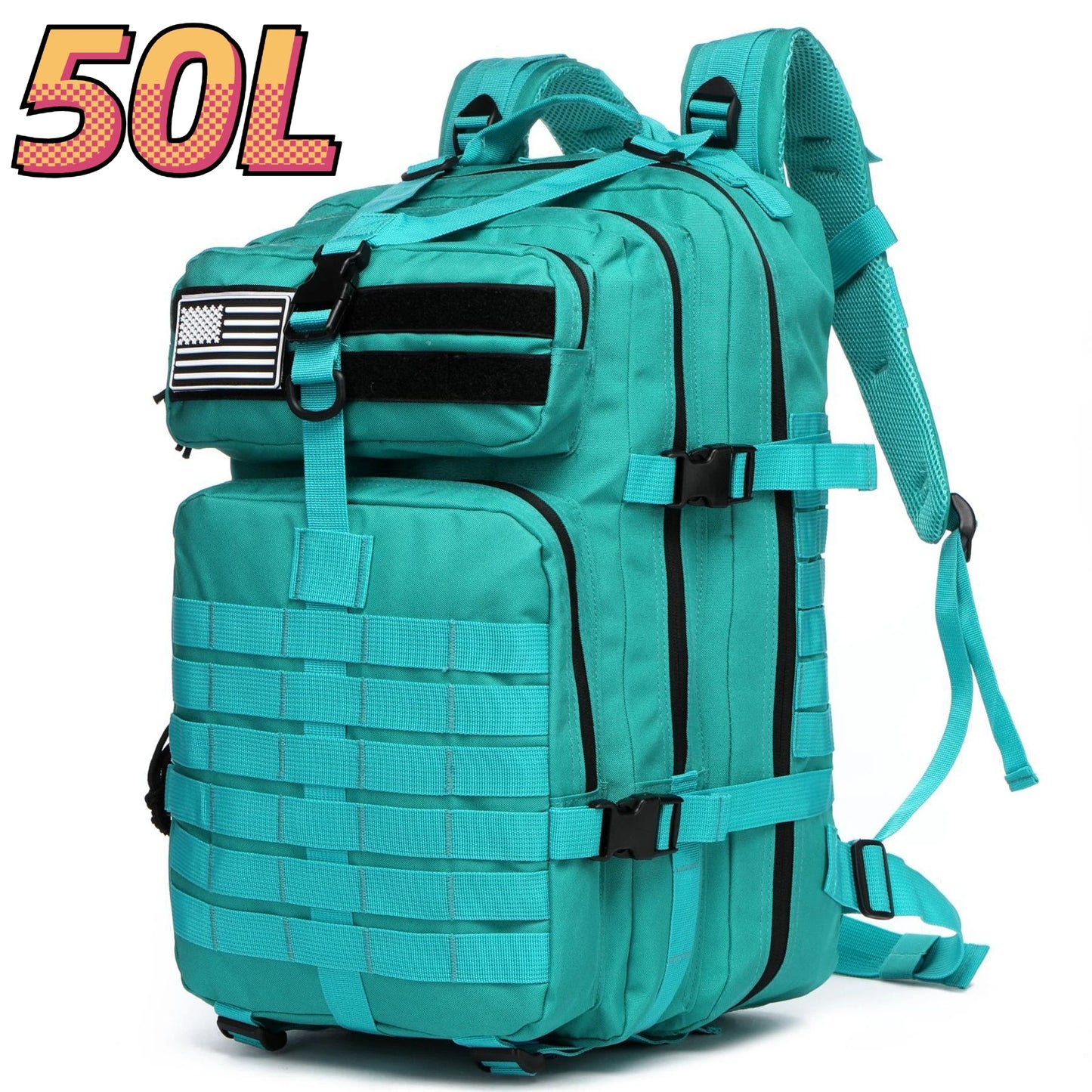 1000D Nylon Waterproof  Outdoor Rucksacks Tactical Sports Camping Hiking Trekking Fishing Hunting Bag Backpack 25L/50L