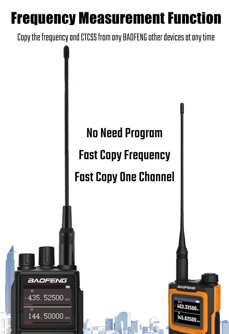 New Baofeng UV-G26 PRO Walkie Talkie 10W Dual Band High Power Long Range Portable 999 Channel Ham FM Radio UHF VHF Two Way Radio