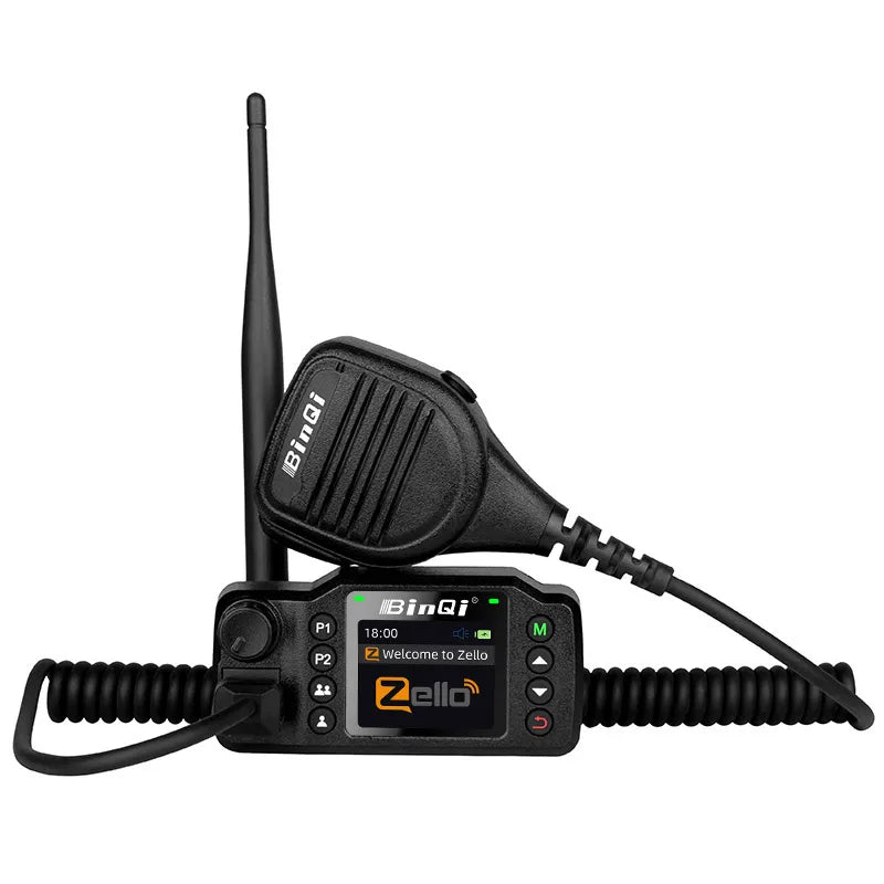 8900plus Zello Mini Mobile Radio 2G 3G 4G 5000KM Transceiver Supports GPS Positioning Car Radio