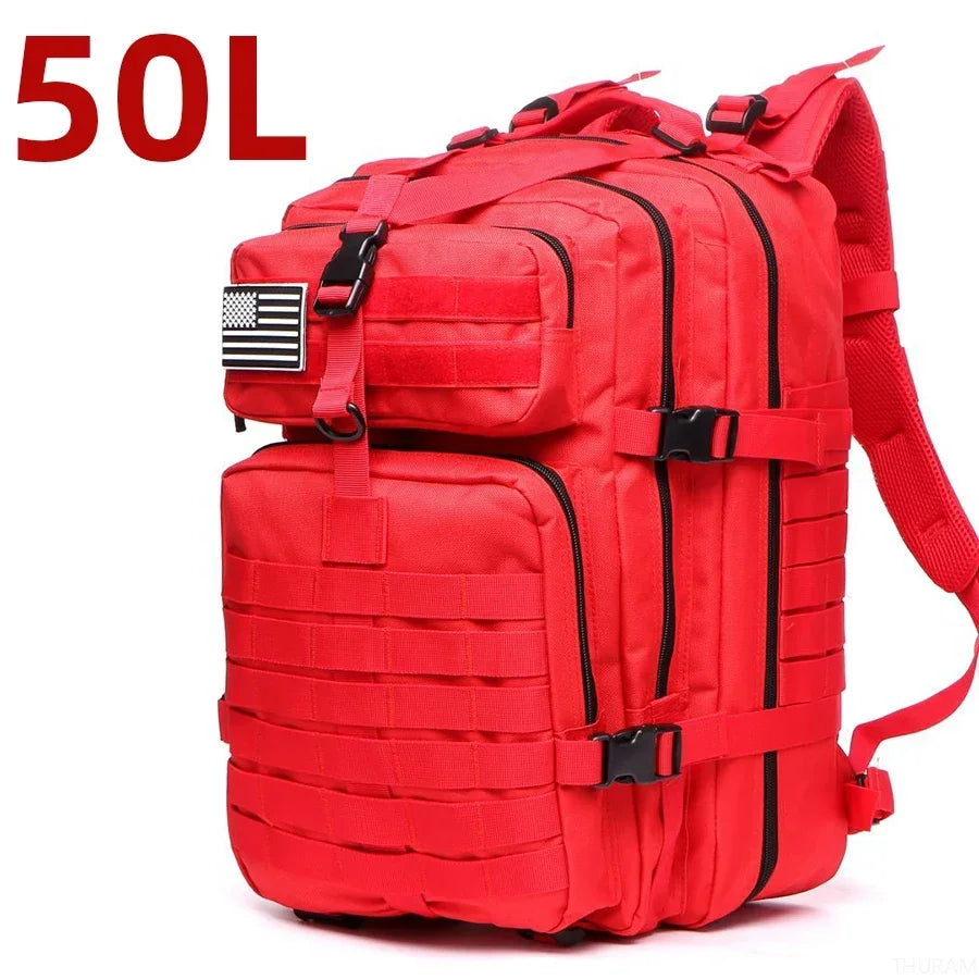 1000D Nylon Waterproof  Outdoor Rucksacks Tactical Sports Camping Hiking Trekking Fishing Hunting Bag Backpack 25L/50L