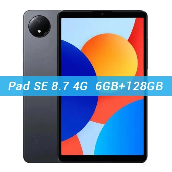 Xiaomi Redmi Pad SE 8.7 Mi Tablet Global Version MTK Helio G85 Octa-core 8.7" 90HZ Display 64GB 128GB Dual-band 6650mAh Battery