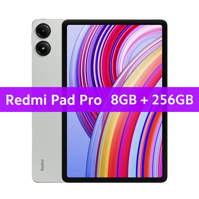 Global Version Xiaomi Redmi Pad Pro Mi Tablet 33W fast charging 10000mAh battery 12.1" 120Hz 2.5K display Snapdragon 7s Gen 2