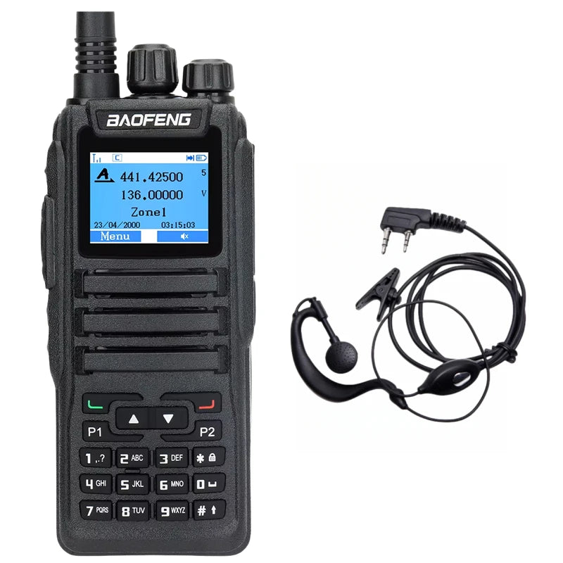 Baofeng DMR DM 1701 Digital Walkie Talkie Dual Mode Analog Two-Way Radio Open GD77 Dual Time Slot Tier 1 2 Hamradio DR 1801