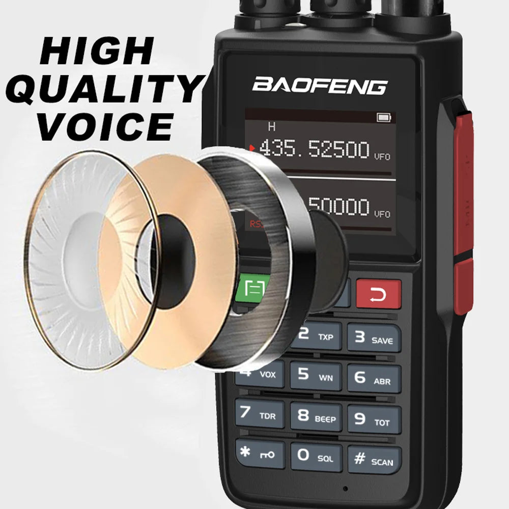 New Baofeng UV-G26 PRO Walkie Talkie 10W Dual Band High Power Long Range Portable 999 Channel Ham FM Radio UHF VHF Two Way Radio