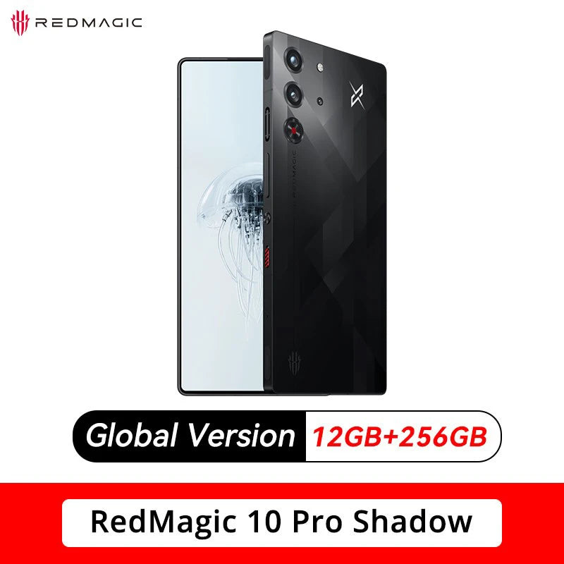 Global Version RedMagic 10 Pro 5G Gaming Phone 6.853" Snapdragon 8 Elite 7050mAh 80W Charge 50MP NFC