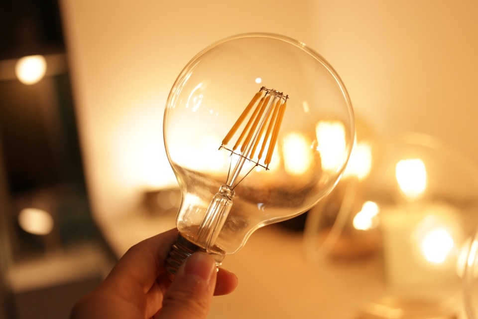 Retro Style Glass Edison LED Filament Bulb Retro Style Glass Edison LED Filament Bulb